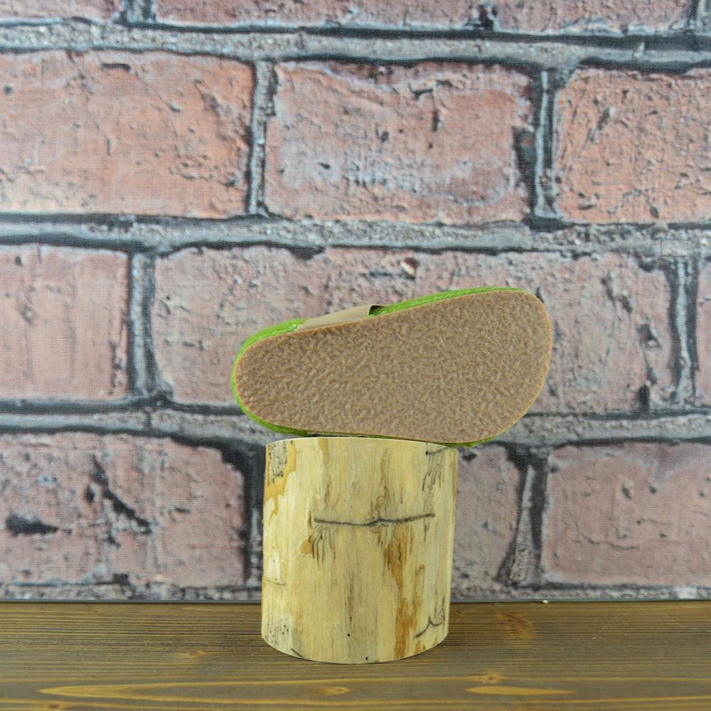 Pegres - BF04 - zapatillas de casa barefoot - verde