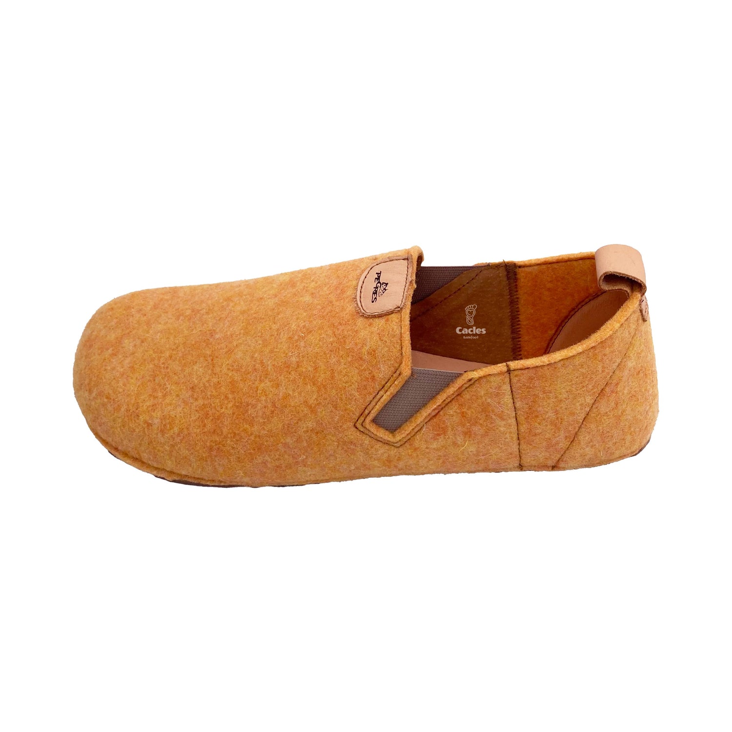 Pegres - BF15U - zapatillas de casa barefoot de adulto - amarillo
