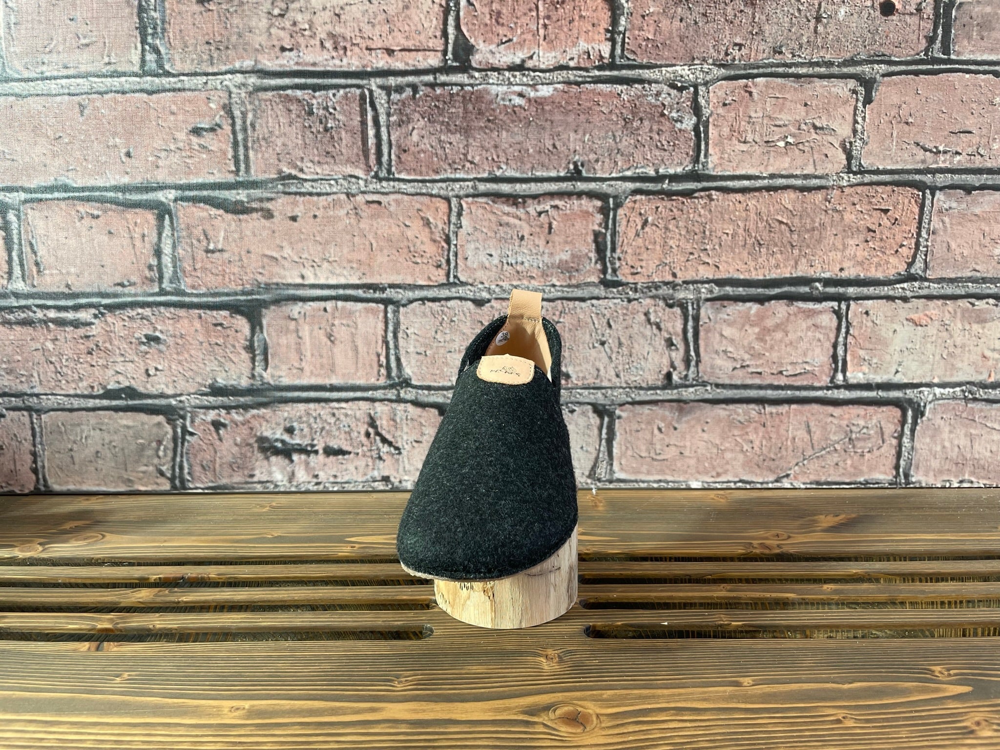 Pegres - BF15U - zapatillas de casa barefoot de adulto - negro