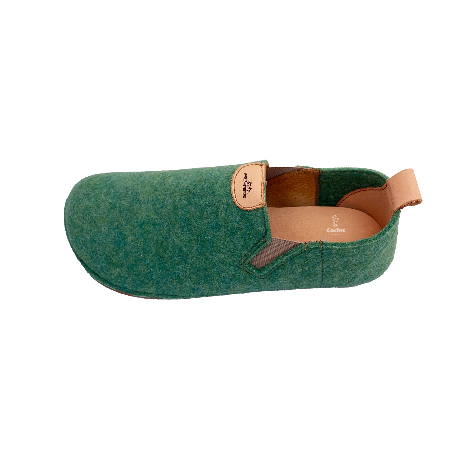 Pegres - slippers barefoot adulto - verde-Pegres-Cacles Barefoot