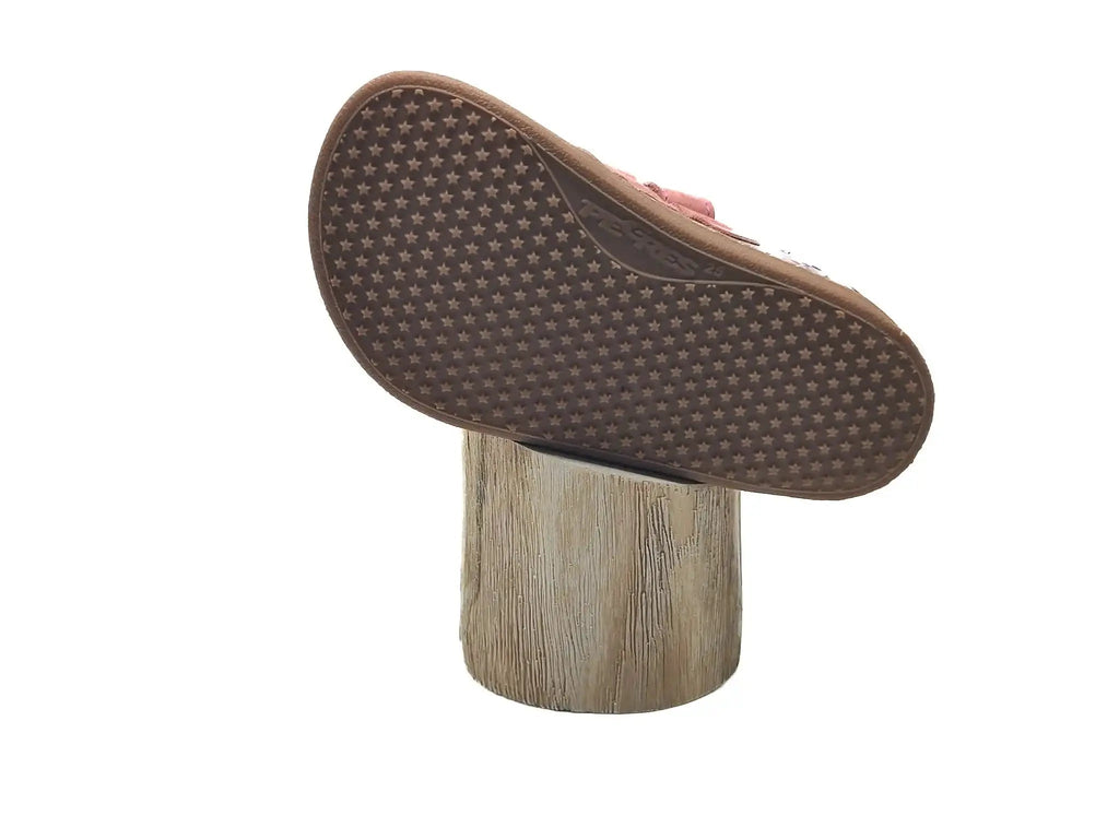 Pegres - BF57U donut - lonetas barefoot infantiles rosas con estampado de donuts