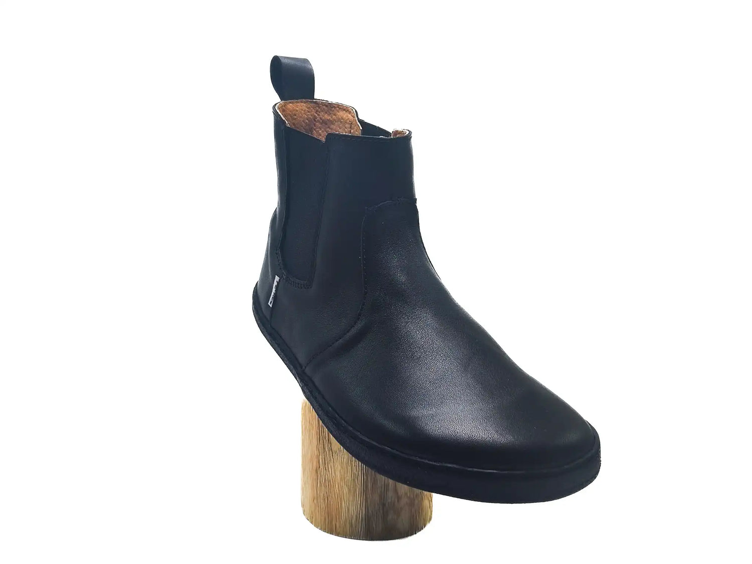 Pegres - BF58 black - botines chelsea barefoot-Pegres-Cacles Barefoot-Tienda de calzado barefoot respetuoso minimalista