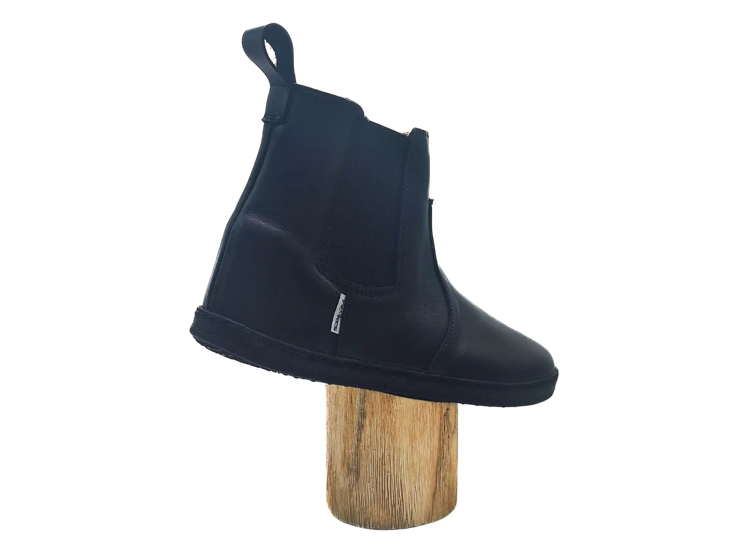 Pegres - BF58 black - botines chelsea barefoot-Pegres-Cacles Barefoot-Tienda de calzado barefoot respetuoso minimalista