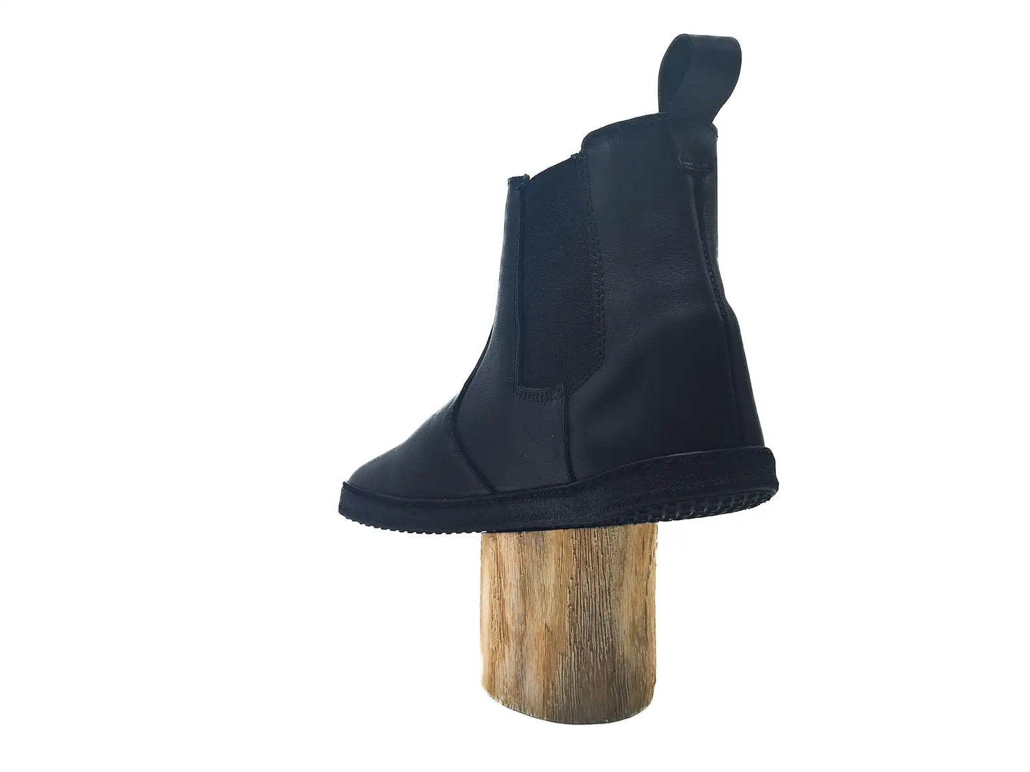 Pegres - BF58 black - botines chelsea barefoot-Pegres-Cacles Barefoot-Tienda de calzado barefoot respetuoso minimalista