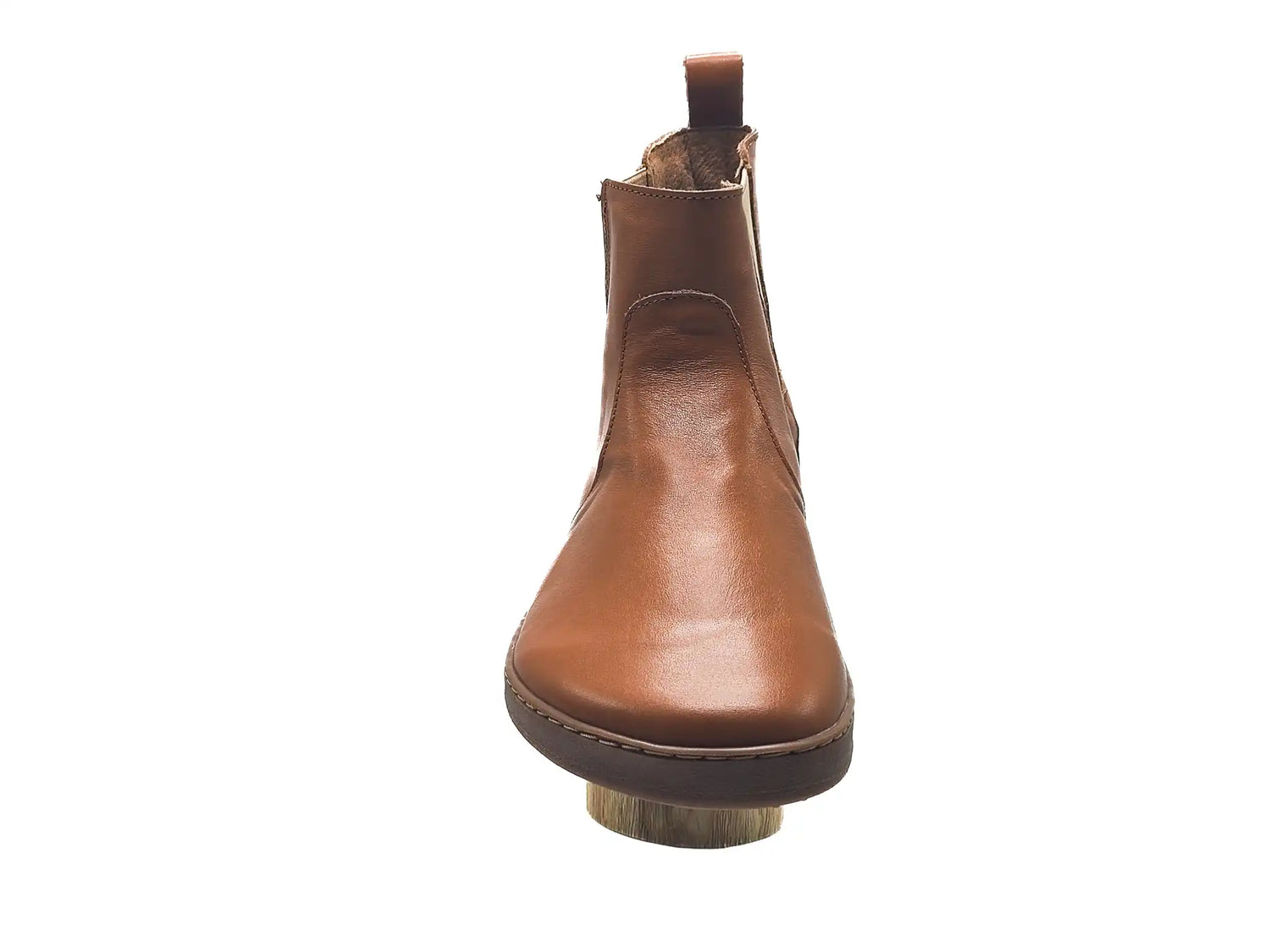 Pegres - BF58 brown - botines chelsea barefoot-Pegres-Cacles Barefoot-Tienda de calzado barefoot respetuoso minimalista