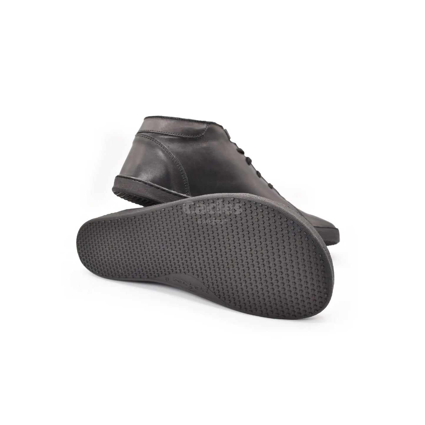 Pegres - BF80 0.1 black - botines minimalistas adulto-Pegres-Cacles Barefoot-Tienda de calzado barefoot respetuoso minimalista