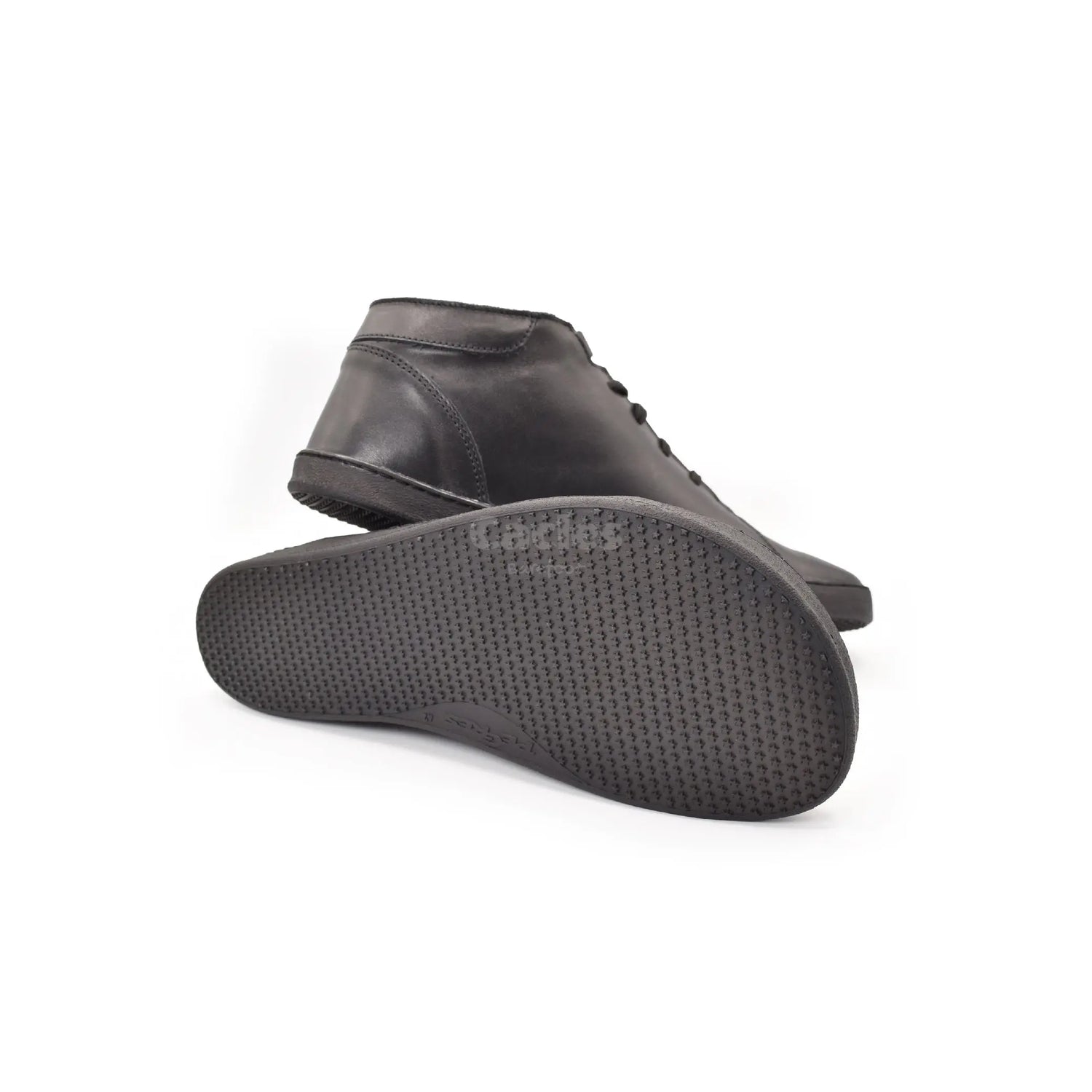 Pegres - BF80 0.1 black - botines minimalistas adulto-Pegres-Cacles Barefoot-Tienda de calzado barefoot respetuoso minimalista