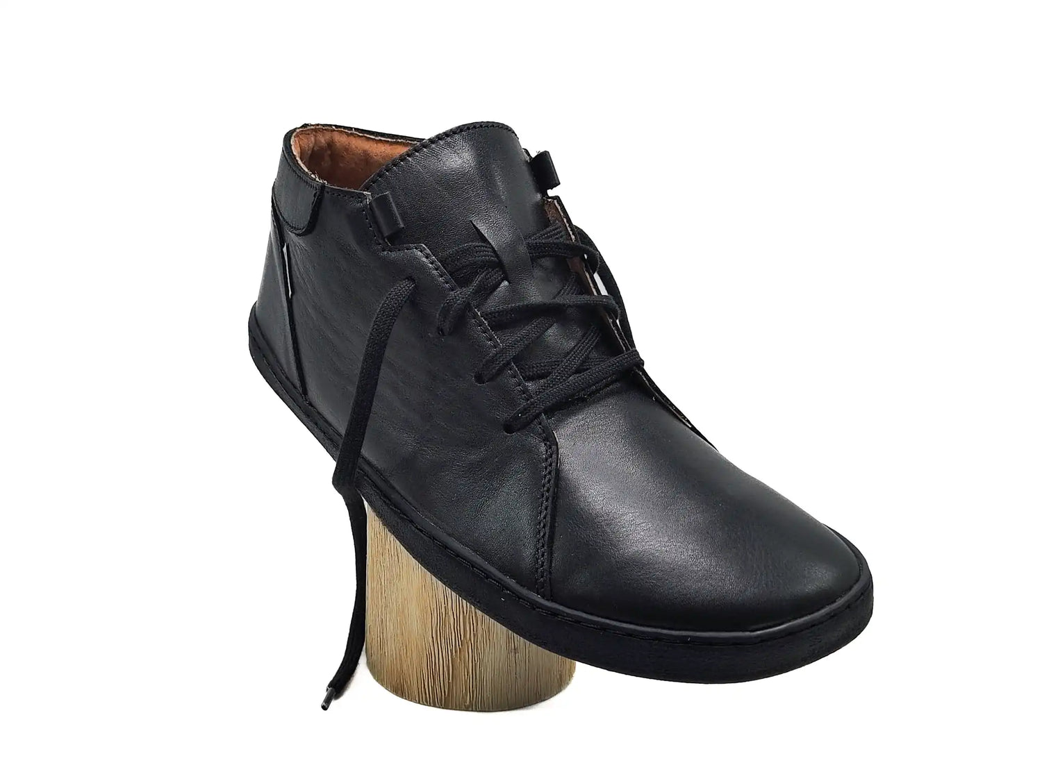 Pegres - BF80 0.1 black - botines minimalistas adulto-Pegres-Cacles Barefoot-Tienda de calzado barefoot respetuoso minimalista