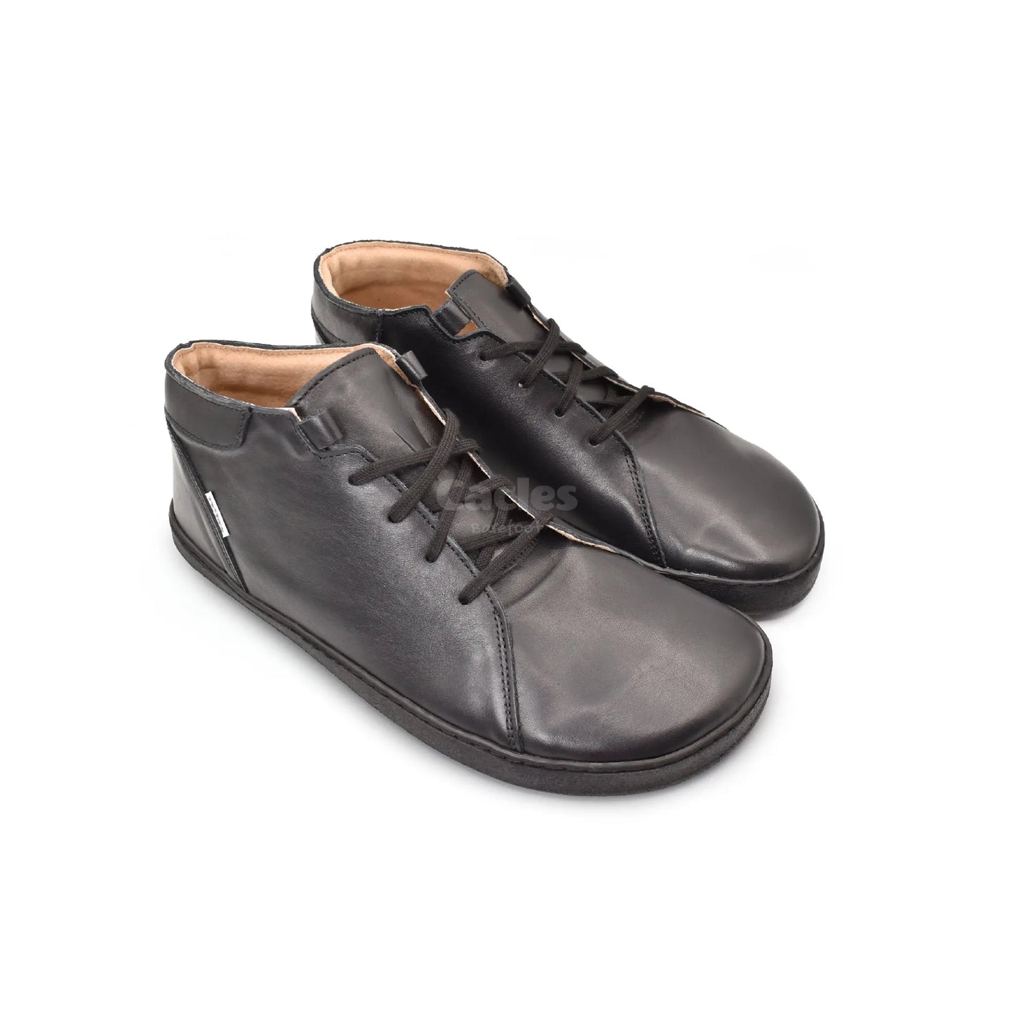 Pegres - BF80 0.1 black - botines minimalistas adulto-Pegres-Cacles Barefoot-Tienda de calzado barefoot respetuoso minimalista