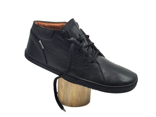 Pegres - BF80 0.1 black - botines minimalistas adulto-Pegres-Cacles Barefoot-Tienda de calzado barefoot respetuoso minimalista