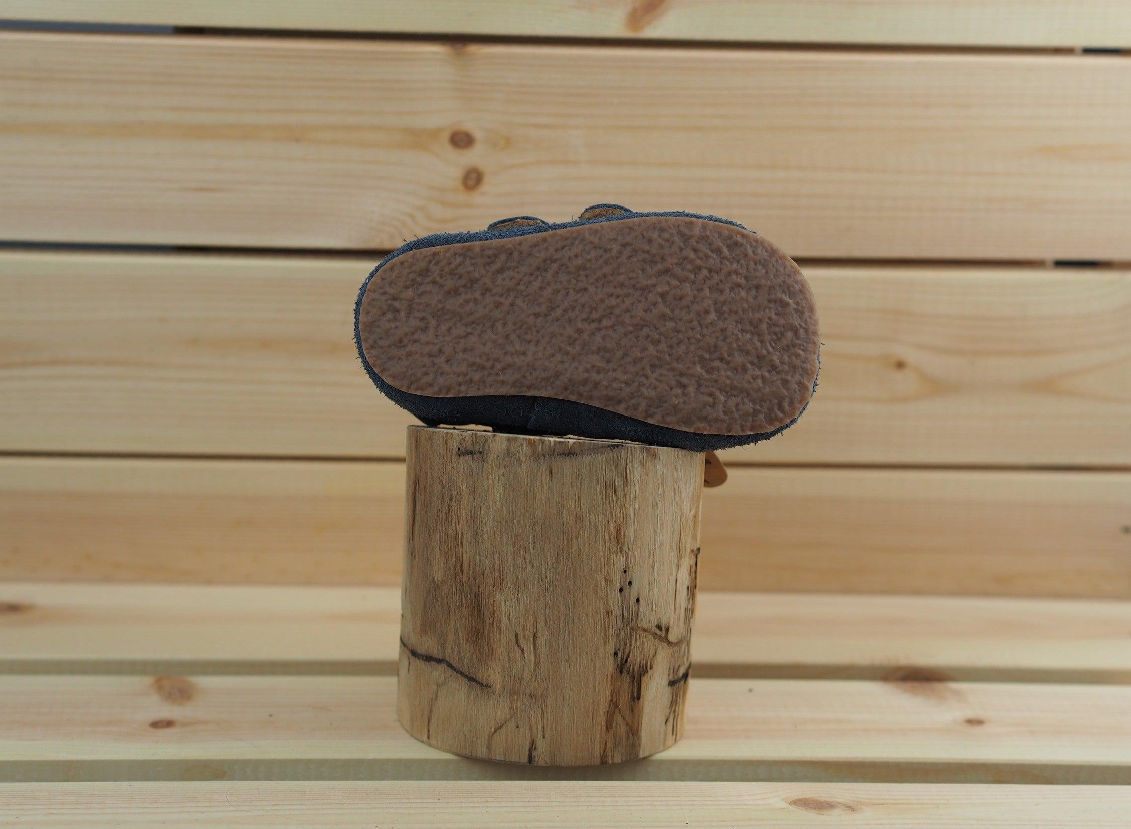 Pegres - Bose B1408 - botines barefoot colegiales - azul