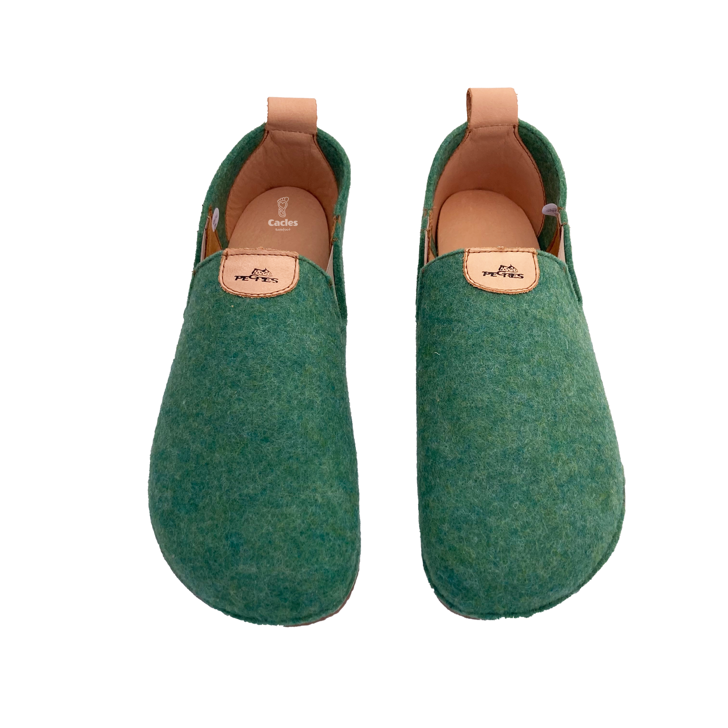 Pegres - slippers barefoot adulto - verde-Pegres-Cacles Barefoot