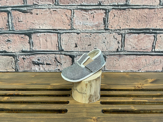 Pegres zapatillas algodón reciclado grises-Pegres-Cacles Barefoot