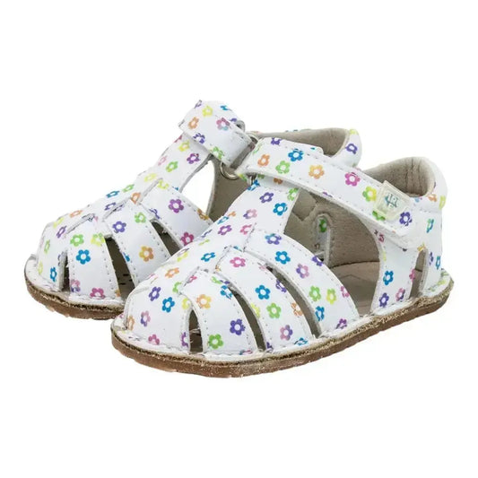Piruflex - PF324-3 Flores Blanco- Sandalias barefoot