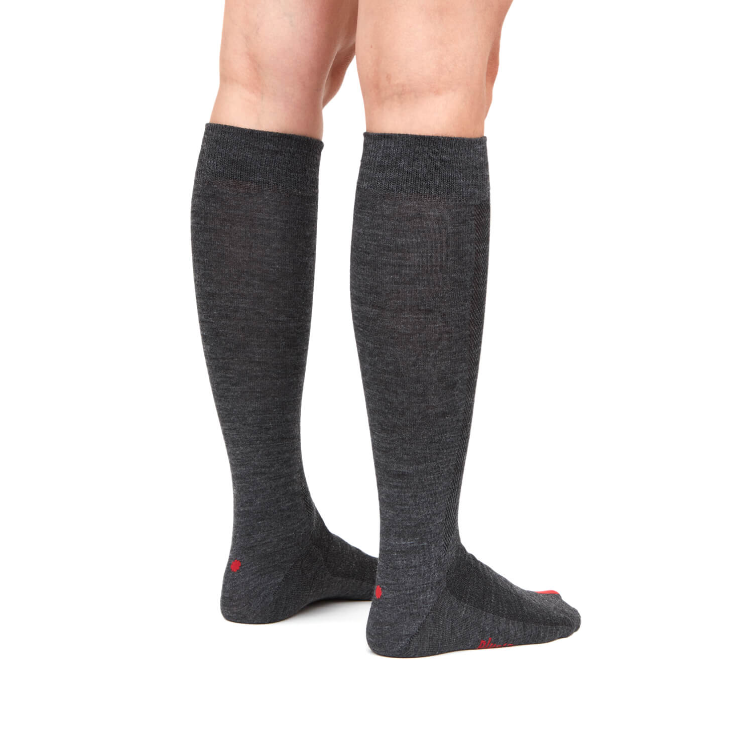 Plus12 - Calcetines barefoot largos - Lana merino - Gris-plus12-Cacles Barefoot-Tienda de calzado barefoot respetuoso minimalista