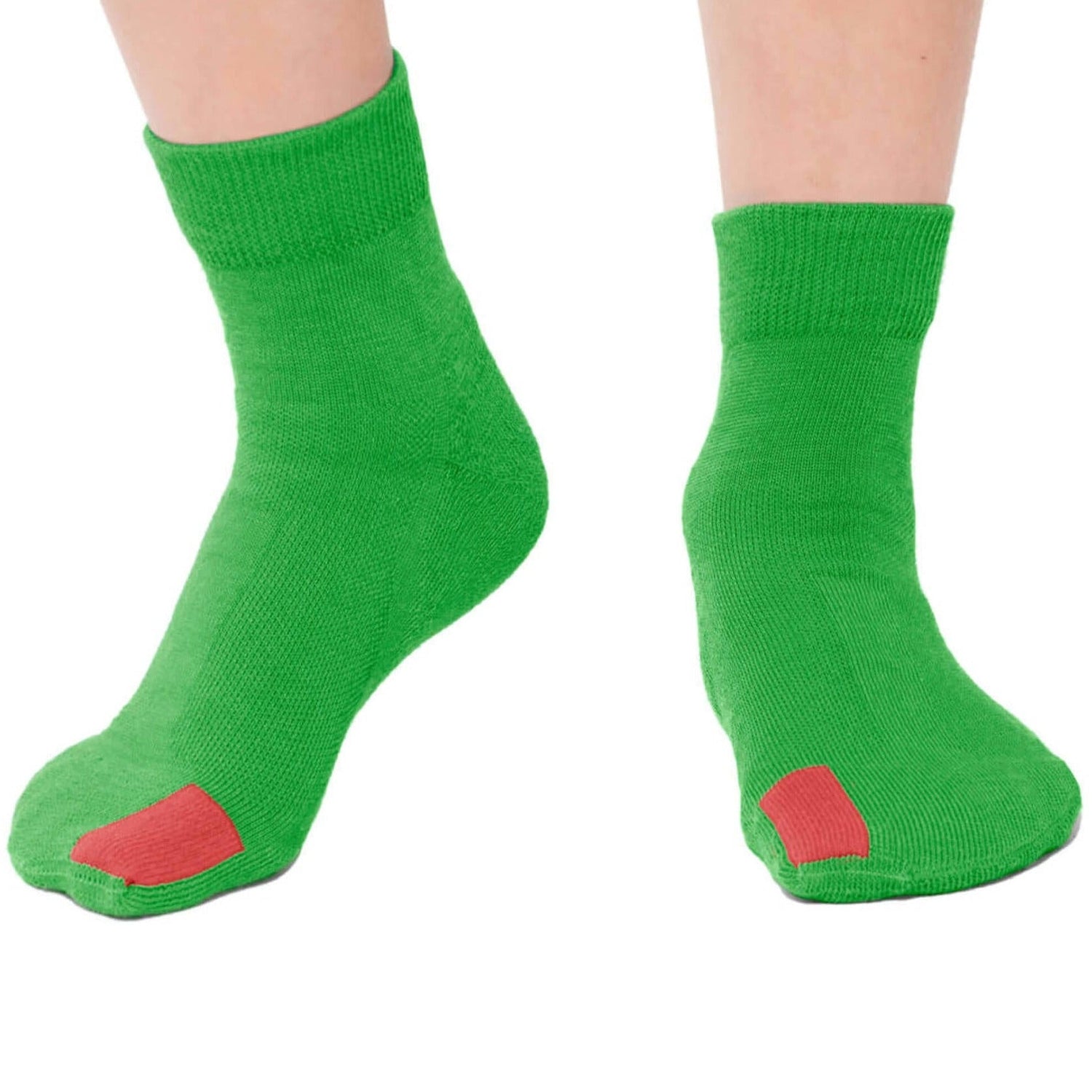 Plus12 Calcetines cortos algodon verdes-plus12-Cacles Barefoot