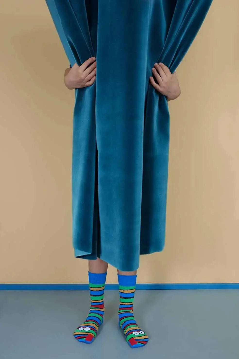 Plus12 - Leon Merino - calcetines barefoot a la pantorrilla