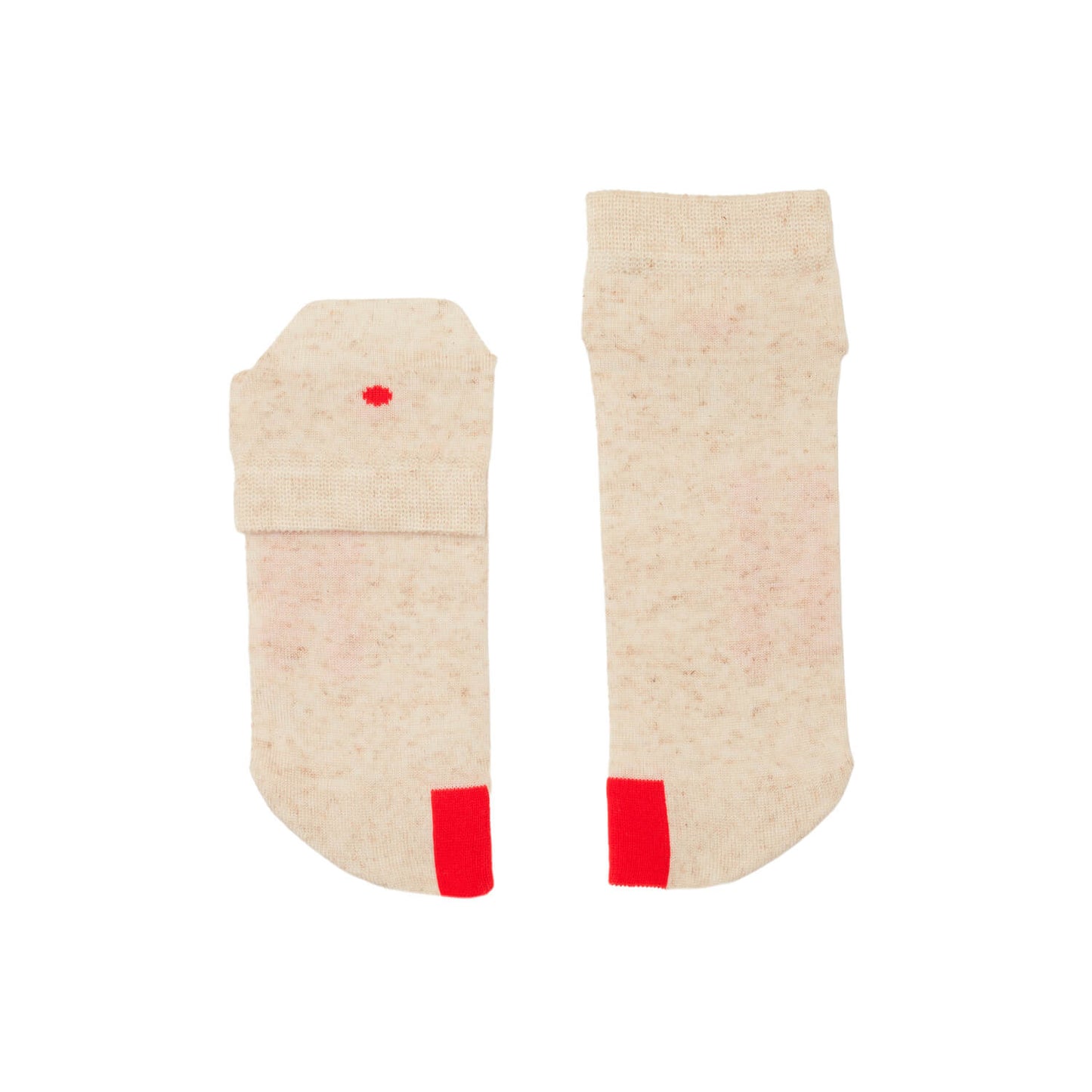 Plus12 - Sneaker Tencel y Lino Natural - Calcetines respetuosos tobilleros-plus12-Cacles Barefoot-Tienda de calzado barefoot respetuoso minimalista
