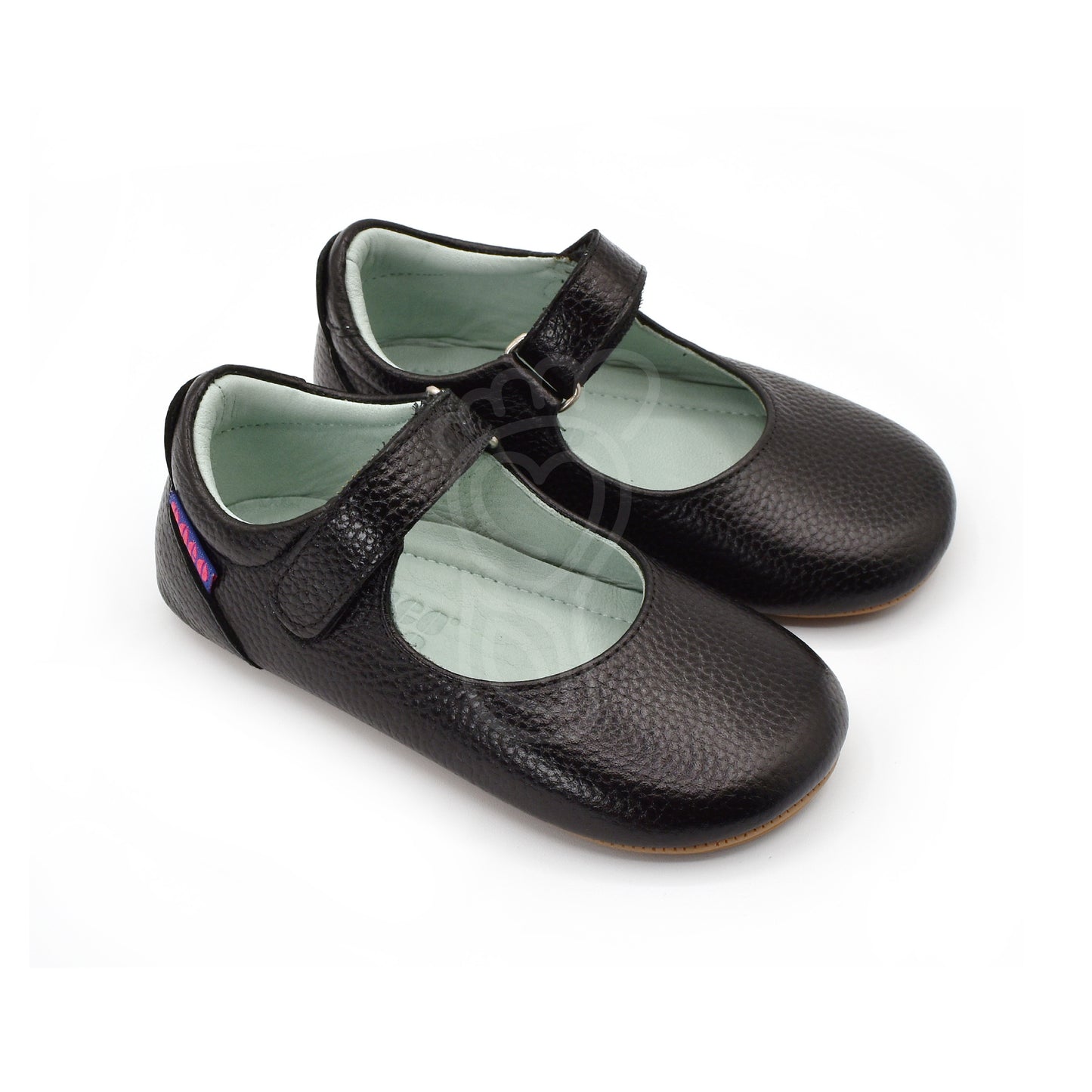 Poco Nido - Mighty Shoes Black - Merceditas colegiales barefoot-Poco Nido-Cacles Barefoot-Tienda de calzado barefoot respetuoso minimalista