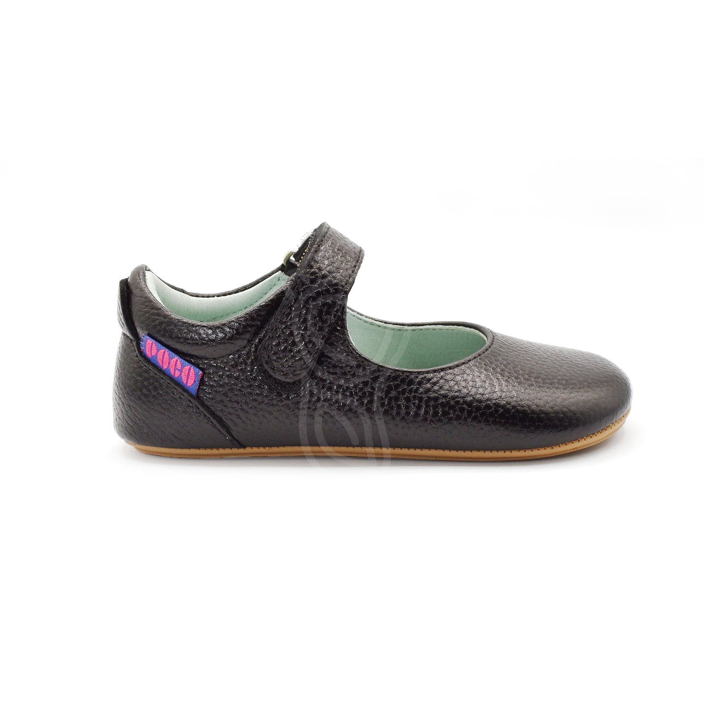 Poco Nido - Mighty Shoes Black - Merceditas colegiales barefoot-Poco Nido-Cacles Barefoot-Tienda de calzado barefoot respetuoso minimalista