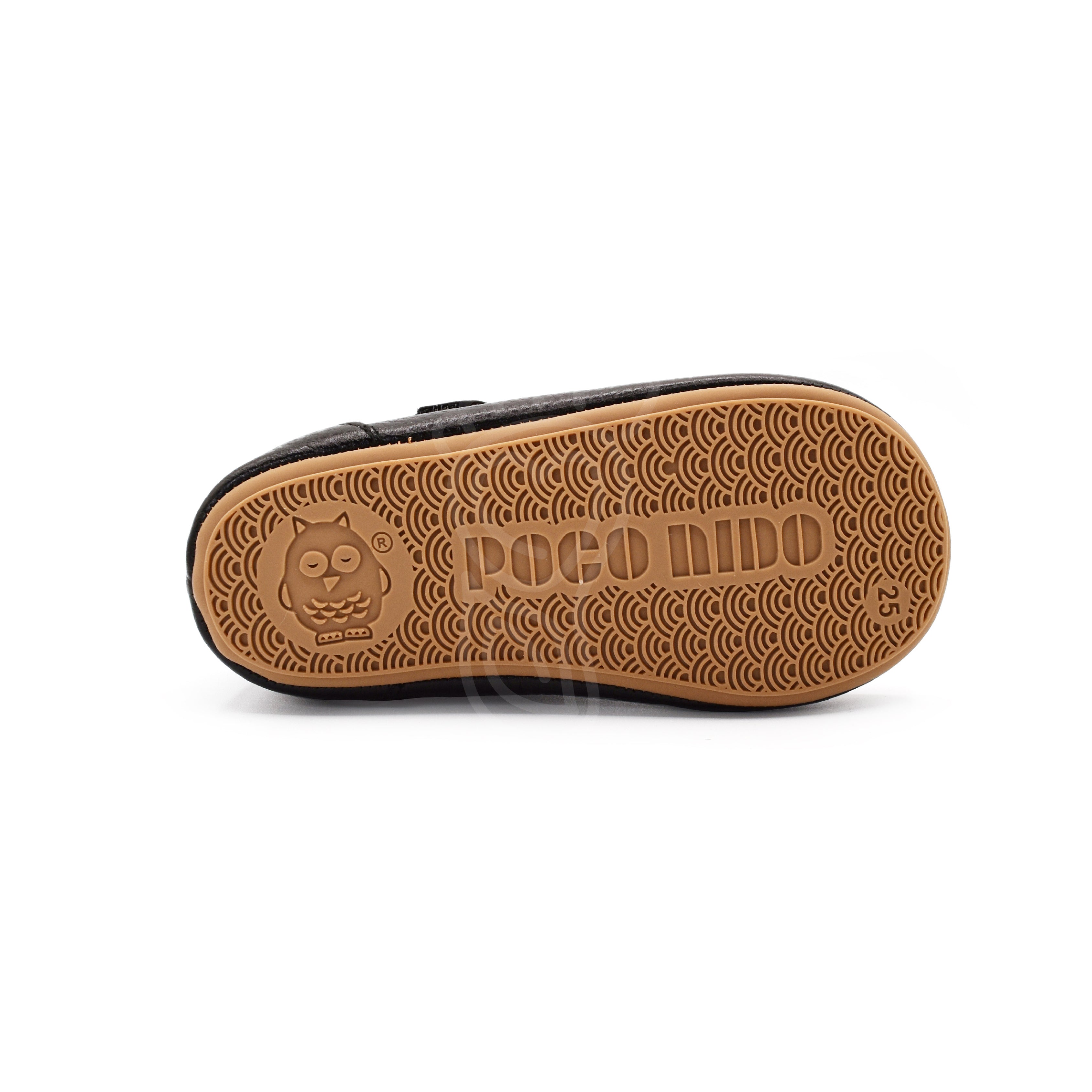 Poco Nido - Mighty Shoes Black - Merceditas colegiales barefoot