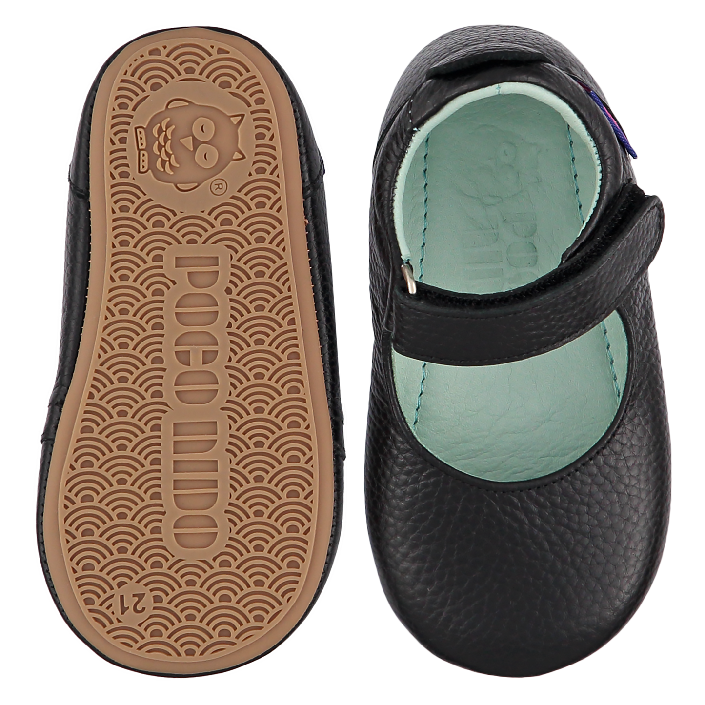 Poco Nido - Mighty Shoes Black - Merceditas colegiales barefoot-Poco Nido-Cacles Barefoot-Tienda de calzado barefoot respetuoso minimalista
