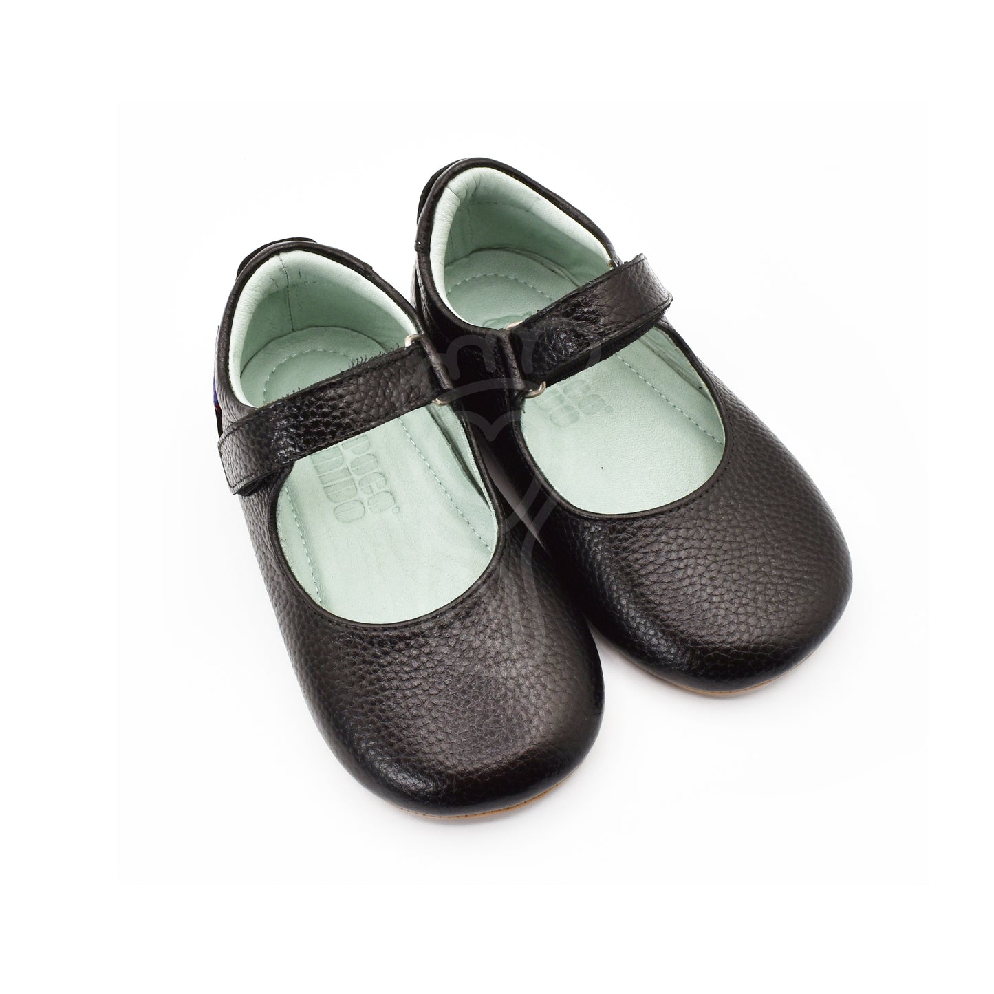 Poco Nido - Mighty Shoes Black - Merceditas colegiales barefoot-Poco Nido-Cacles Barefoot-Tienda de calzado barefoot respetuoso minimalista