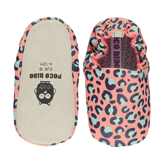 Poco Nido. Leopard Pink Mini Shoes