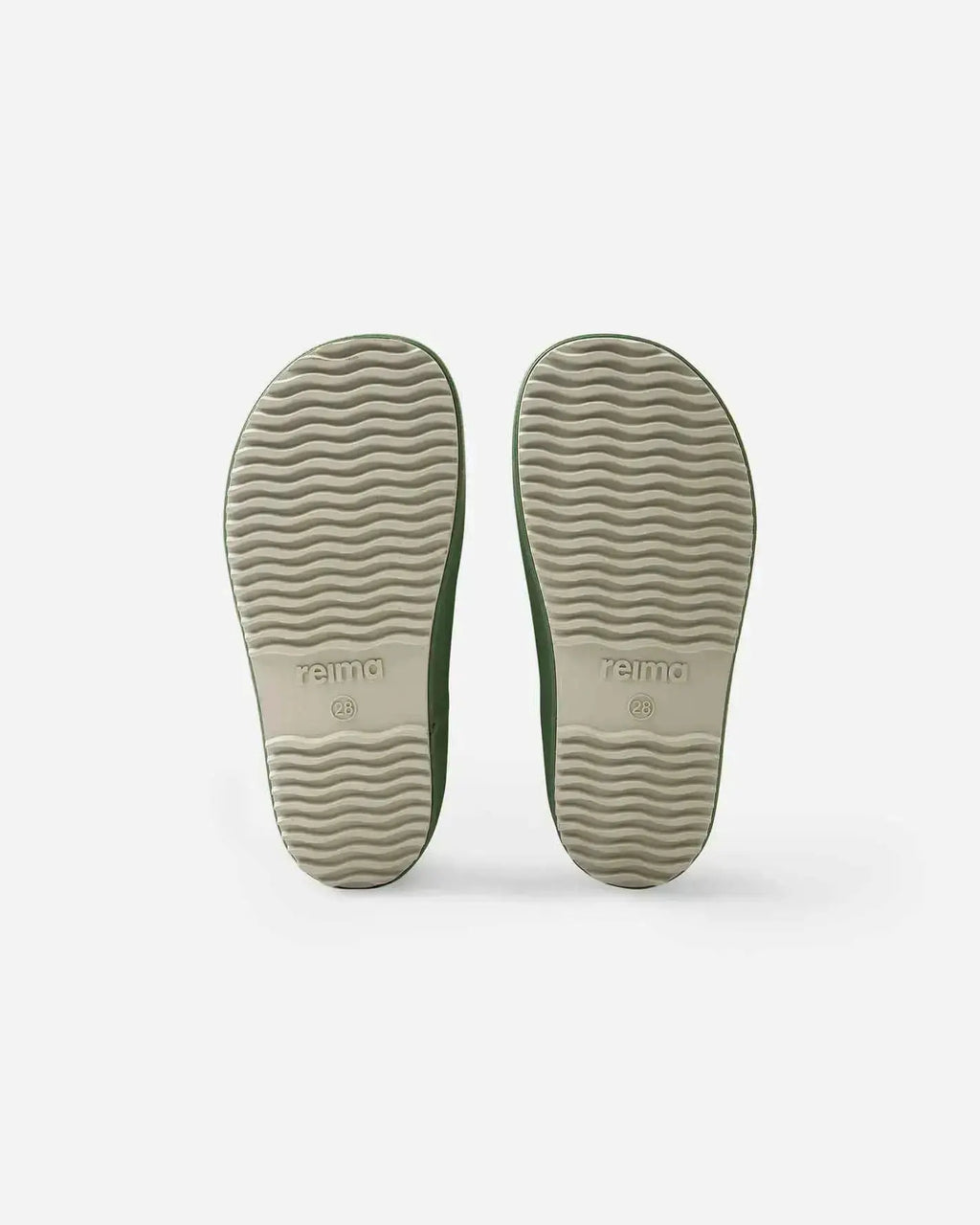 Reima - Ankka Green Clay - Botas de lluvia barefoot infantiles verdes