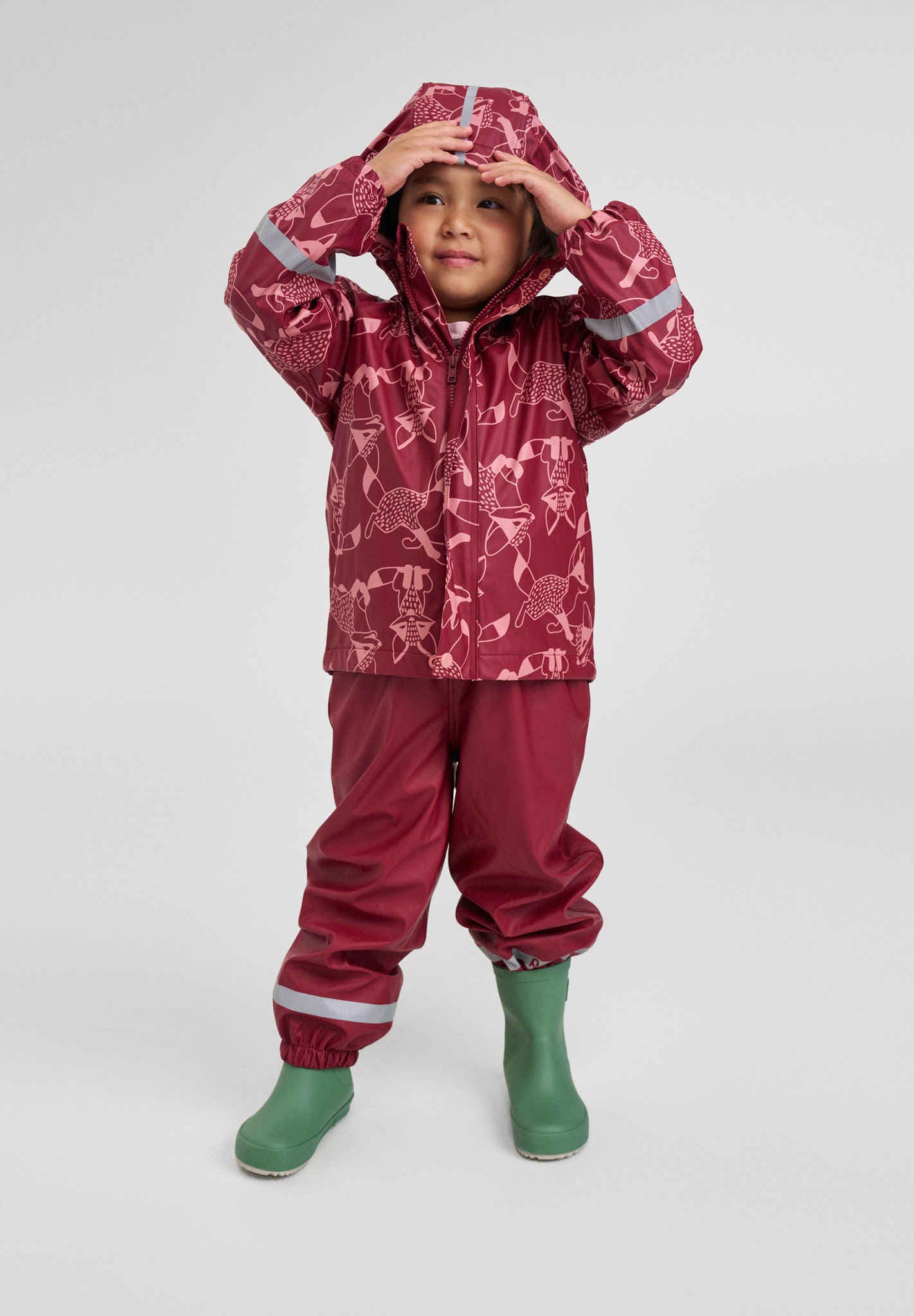 Reima - Ankka Green Clay - Botas de lluvia barefoot
