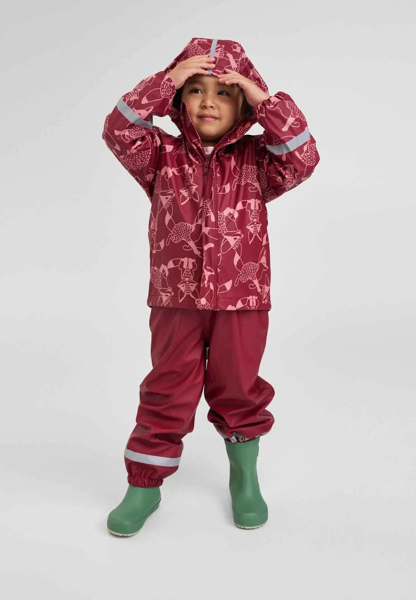 Reima - Ankka Vert Argile - Bottes de pluie barefoot