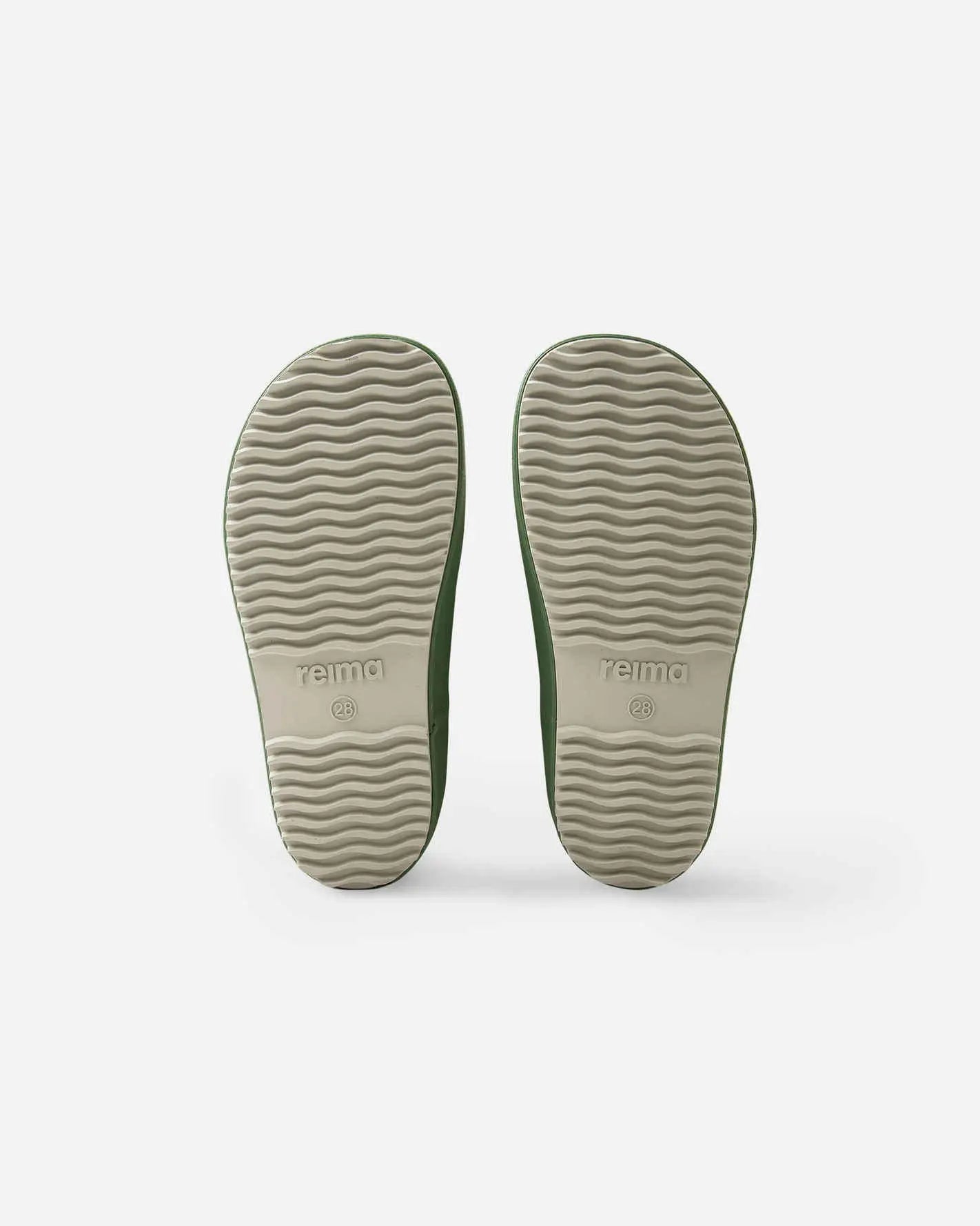 Reima - Ankka Green Clay - Botas de lluvia barefoot infantiles verdes