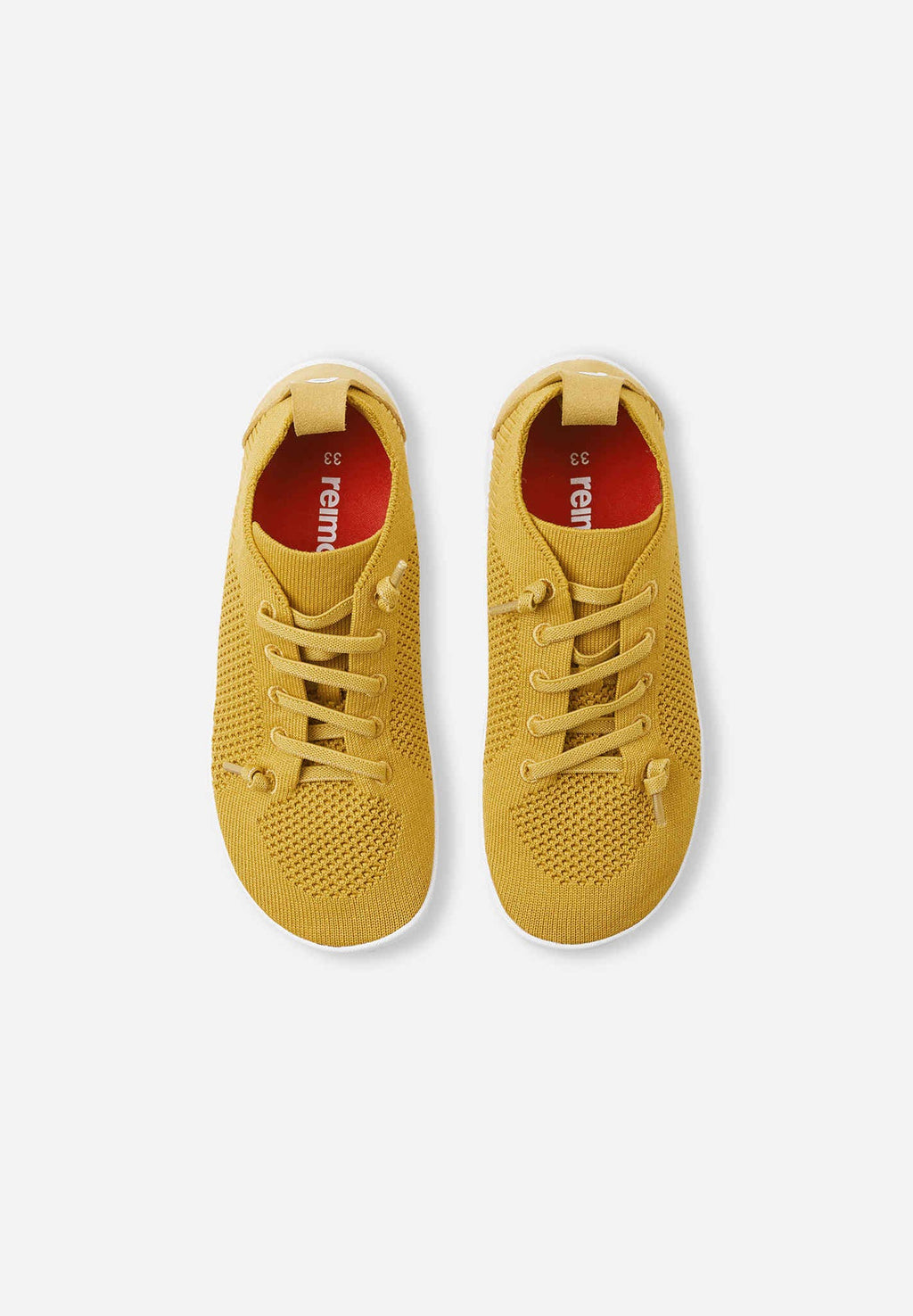 Reima - Astelu Dark Mango - Deportivas barefoot ligeras infantiles amarillo