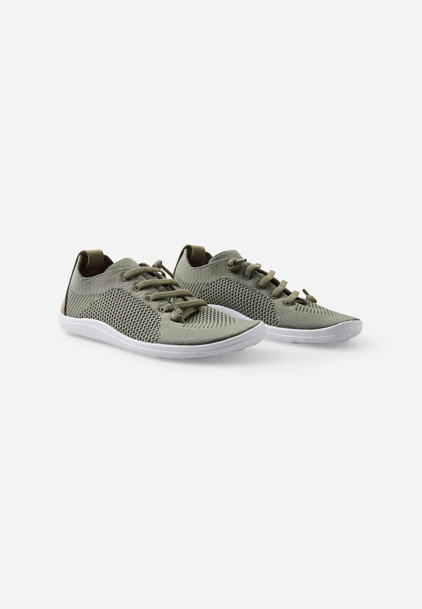 Reima - Astelu Greyish Green - Deportivas barefoot ligeras-Reima-Cacles Barefoot-Tienda de calzado barefoot respetuoso minimalista
