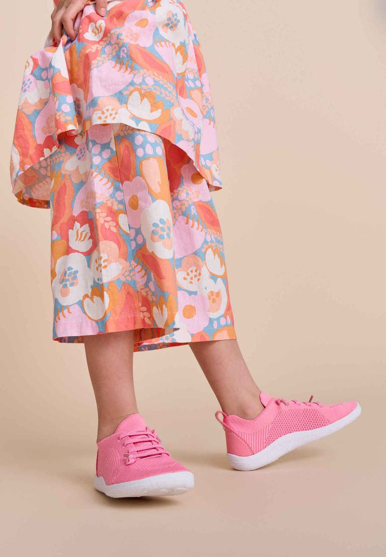 Reima - Astelu Sunset Pink - Deportivas barefoot ligeras-Reima-Cacles Barefoot-Tienda de calzado barefoot respetuoso minimalista