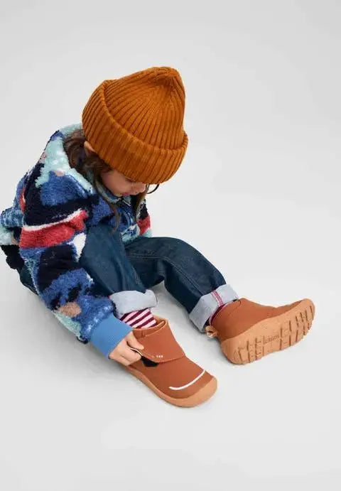 Reima - Hyppii Cinnamon Brown - Botines barefoot impermeables