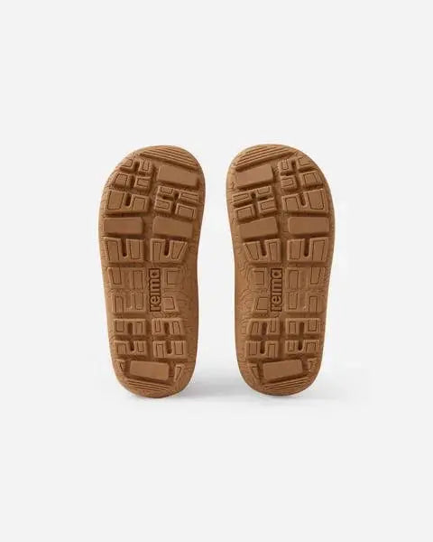 Reima - Hyppii Cinnamon Brown - Botines barefoot impermeables infantiles marrón