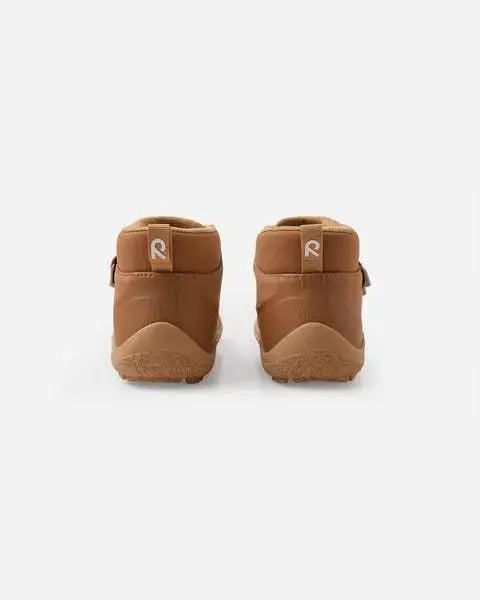 Reima - Hyppii Cinnamon Brown - Botines barefoot impermeables infantiles marrón