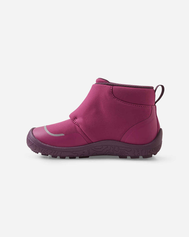 Reima - Hyppii Cool Burgundy - Botines barefoot impermeables-Reima-Cacles Barefoot-Tienda de calzado barefoot respetuoso minimalista
