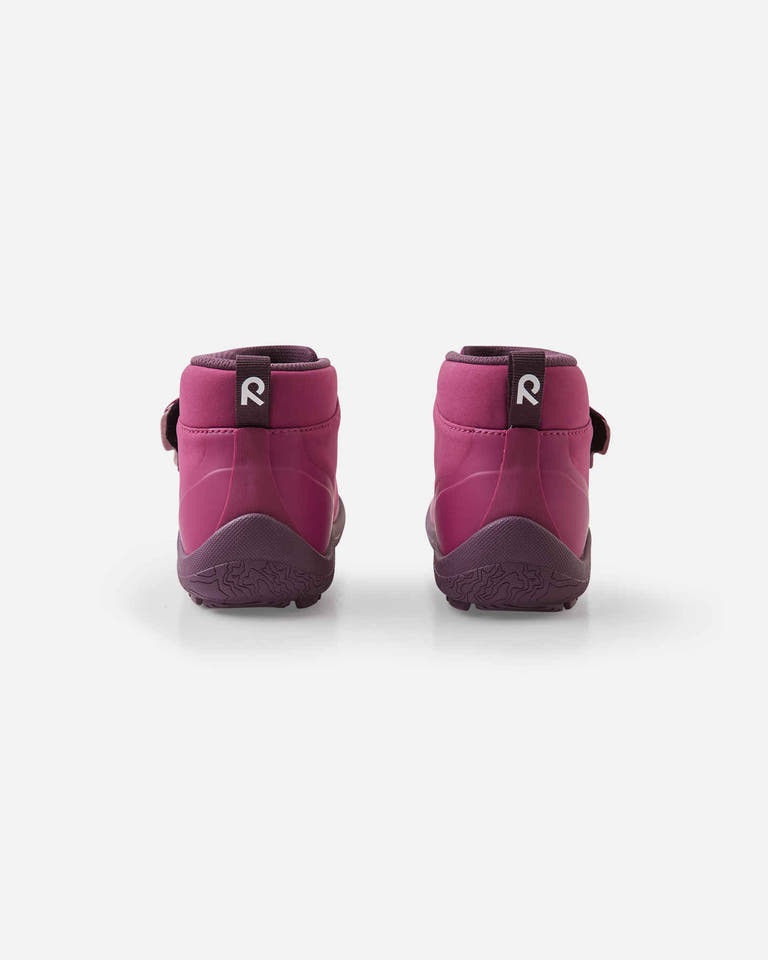 Reima - Hyppii Cool Burgundy - Botines barefoot impermeables-Reima-Cacles Barefoot-Tienda de calzado barefoot respetuoso minimalista