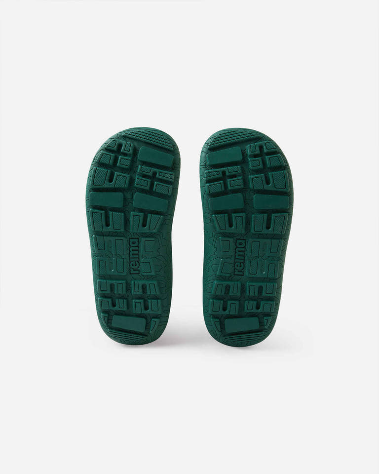 Reima - Hyppii Greyish Green - Botines barefoot impermeables-Reima-Cacles Barefoot-Tienda de calzado barefoot respetuoso minimalista