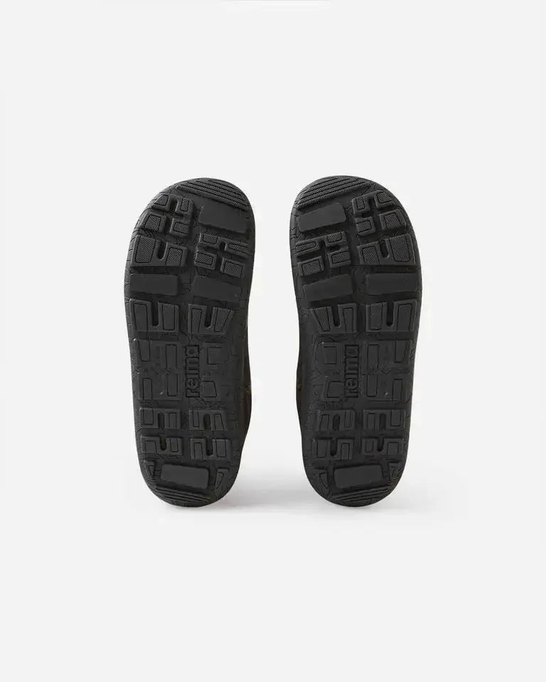 Reima - Loikkii Black - Botines barefoot impermeables infantiles negro
