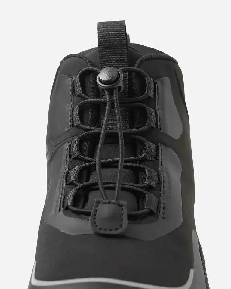 Reima - Loikkii Black - Botines barefoot impermeables infantiles negro
