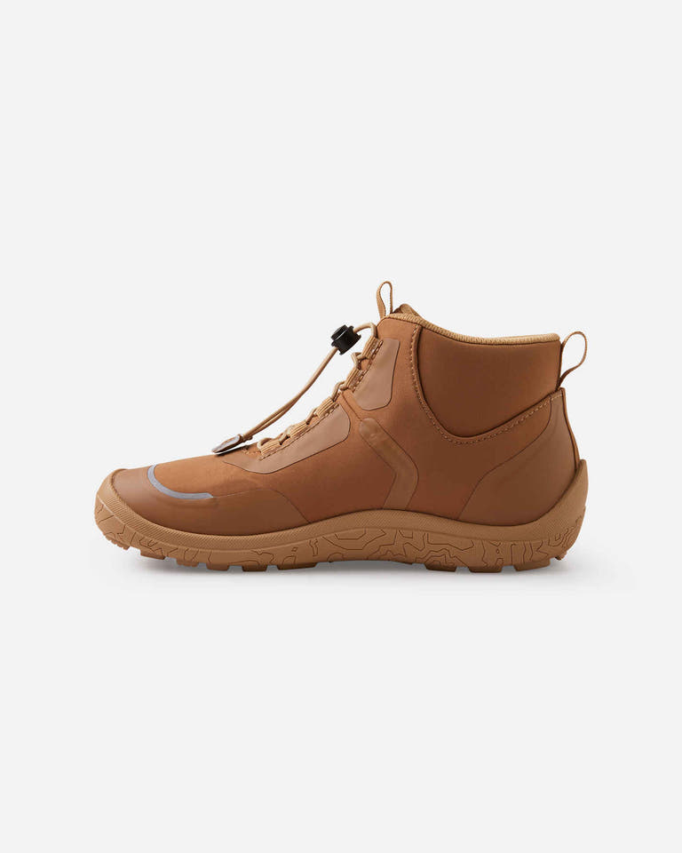 Reima - Loikkii Cinnamon Brown - Botines barefoot impermeables-Reima-Cacles Barefoot-Tienda de calzado barefoot respetuoso minimalista