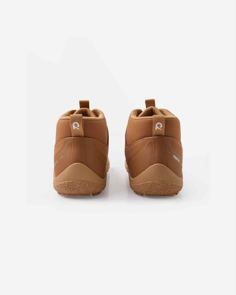 Reima - Loikkii Cinnamon Brown - Botines barefoot impermeables-Reima-Cacles Barefoot-Tienda de calzado barefoot respetuoso minimalista