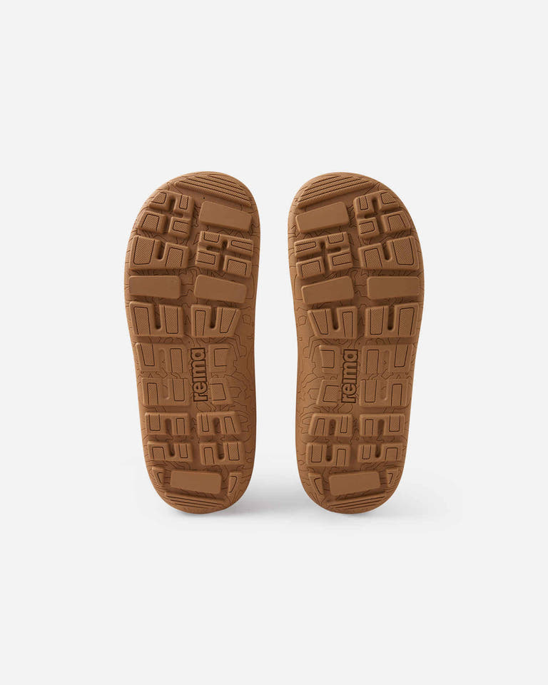 Reima - Loikkii Cinnamon Brown - Botines barefoot impermeables-Reima-Cacles Barefoot-Tienda de calzado barefoot respetuoso minimalista