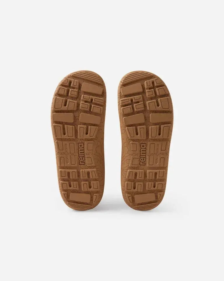 Reima - Loikkii Cinnamon Brown - Botines barefoot impermeables infantiles marrón