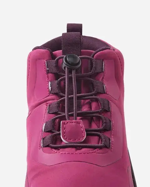 Reima - Loikkii Cool Burgundy - Botines barefoot impermeables infantiles granate