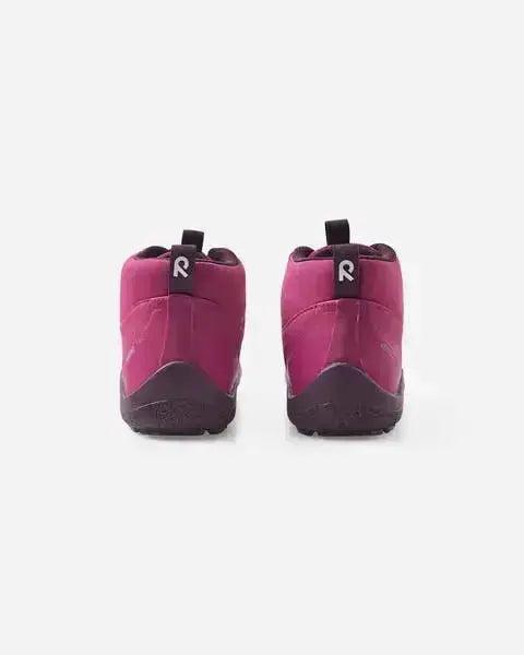 Reima - Loikkii Cool Burgundy - Botines barefoot impermeables infantiles granate