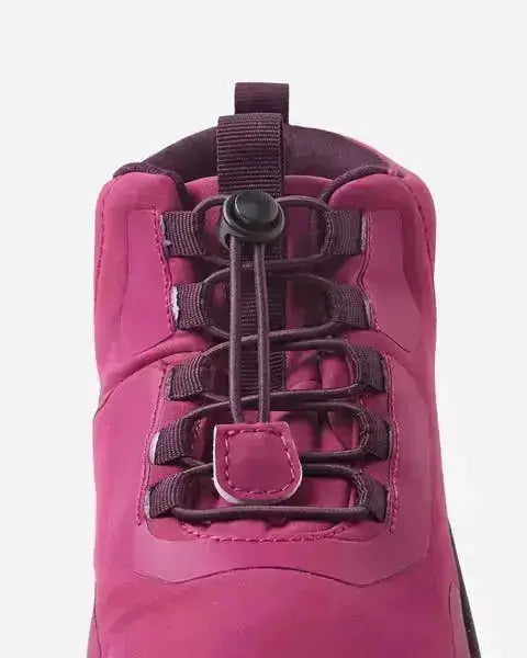 Reima - Loikkii Cool Burgundy - Botines barefoot impermeables infantiles granate